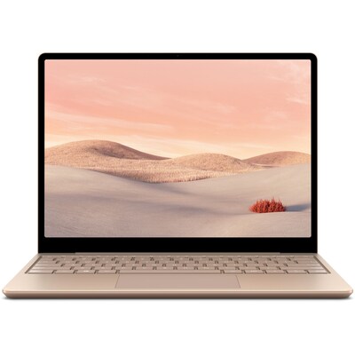Microsoft Surface Laptop Go 12.4 Touch-screen, Intel Core i5, 8GB Memory, 128GB SSD, Windows 10 Home, Sandstone (THH-00035)