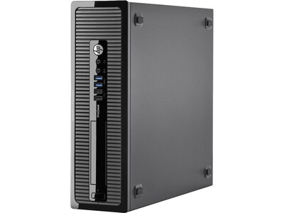 HP ProDesk 400 G1 Refurbished Desktop Computer, Intel Core i5-4570, 16GB Memory, 480GB SSD