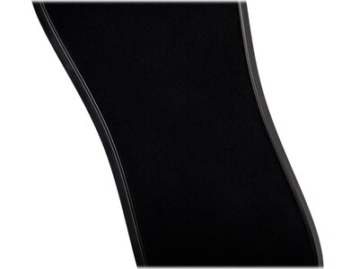 Mind Reader Wrist Rest Pad Clamp, Black, 2/Pack (WREST2-BLK)