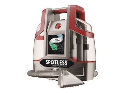 Hoover Spotless Canister Vacuum, Gray/Red (FH11300)