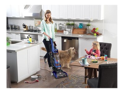 Hoover WindTunnel 2 Whole House Rewind Upright Vacuum, Bagless, Blue/Gray (UH71250)