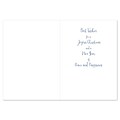 JAM PAPER Christmas Cards & Matching Envelopes Set, 7 6/7 x 5 5/8, Love Wonder Joy, 16/Pack (52694