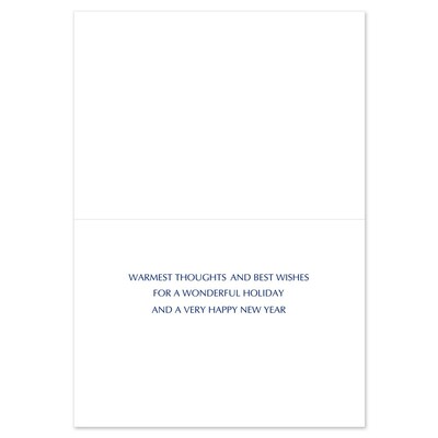 JAM PAPER Christmas Cards & Matching Envelopes Set, 7 6/7" x 5 5/8", Seas & Greetings, 18/Pack (526940900)