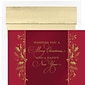 JAM PAPER Christmas Cards & Matching Envelopes Set, 7 6/7" x 5 5/8", Christmas Tradition, 16/Pack (526935600)