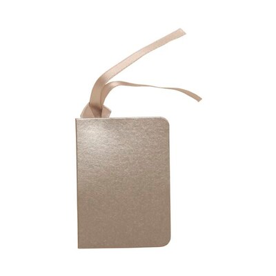 JAM PAPER Gift Tag with String, Small, 3 1/4 x 1 5/8, Silver, 10/package (6038392352B)