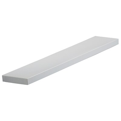 JAM PAPER Glossy Tie Box, 22 1/2 x 4 x 3/4, White