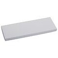 JAM PAPER Glossy Tie Box, 14 1/2 x 4 3/4 x 3/4, White