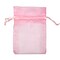 JAM PAPER Sheer Bags, Small, 4 x 5 1/2, Baby Pink Pastel, Bulk 96 Bags/Box (SPC14K3B)
