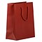 JAM PAPER Gift Bags with Rope Handles, Medium, 8 x 10 x 4, Dark Red Matte, Bulk 100 Bags/Pack (672MA