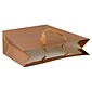 JAM PAPER Matte Trapezoid Gifts Bags, 9 x 4 x 10, Metallic Copper, Bulk 100 Bags/Pack (2181217327B)