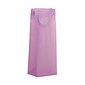 JAM PAPER Translucent Shopping Bags, 3 3/4 x 13 1/2 x 5, Purple, Bulk 100 Bags/Pack (678TRPUB)