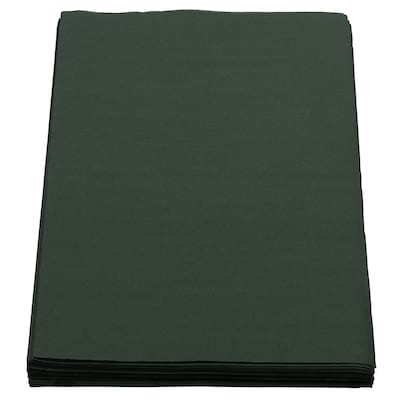 JAM Paper 20 x 26 Tissue Paper, Dark Green, 480 Sheets/Ream (11526536)