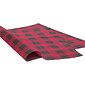 JAM PAPER Design Tissue Paper, Buffalo Plaid, 240 Sheats/Ream