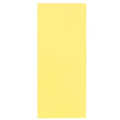 JAM PAPER Tissue Paper, Yellow, 20 Sheets/Pack