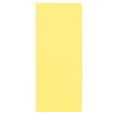 JAM Paper 20" x 26" Tissue Paper, Yellow, 20 Sheets/Pack (1152359A)