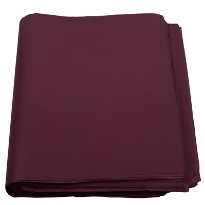 JAM Paper 20 x 26 Tissue Paper, Burgundy, 480 Sheets/Ream (1155725)
