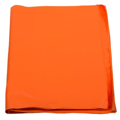 JAM Paper Tissue Paper, Orange, 480 Sheets/Pack (1152384)