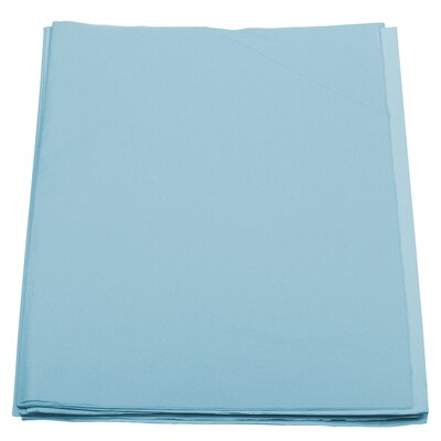 JAM Paper 20 x 26 Tissue Paper, Baby Blue, 480 Sheets/Ream (1152377)