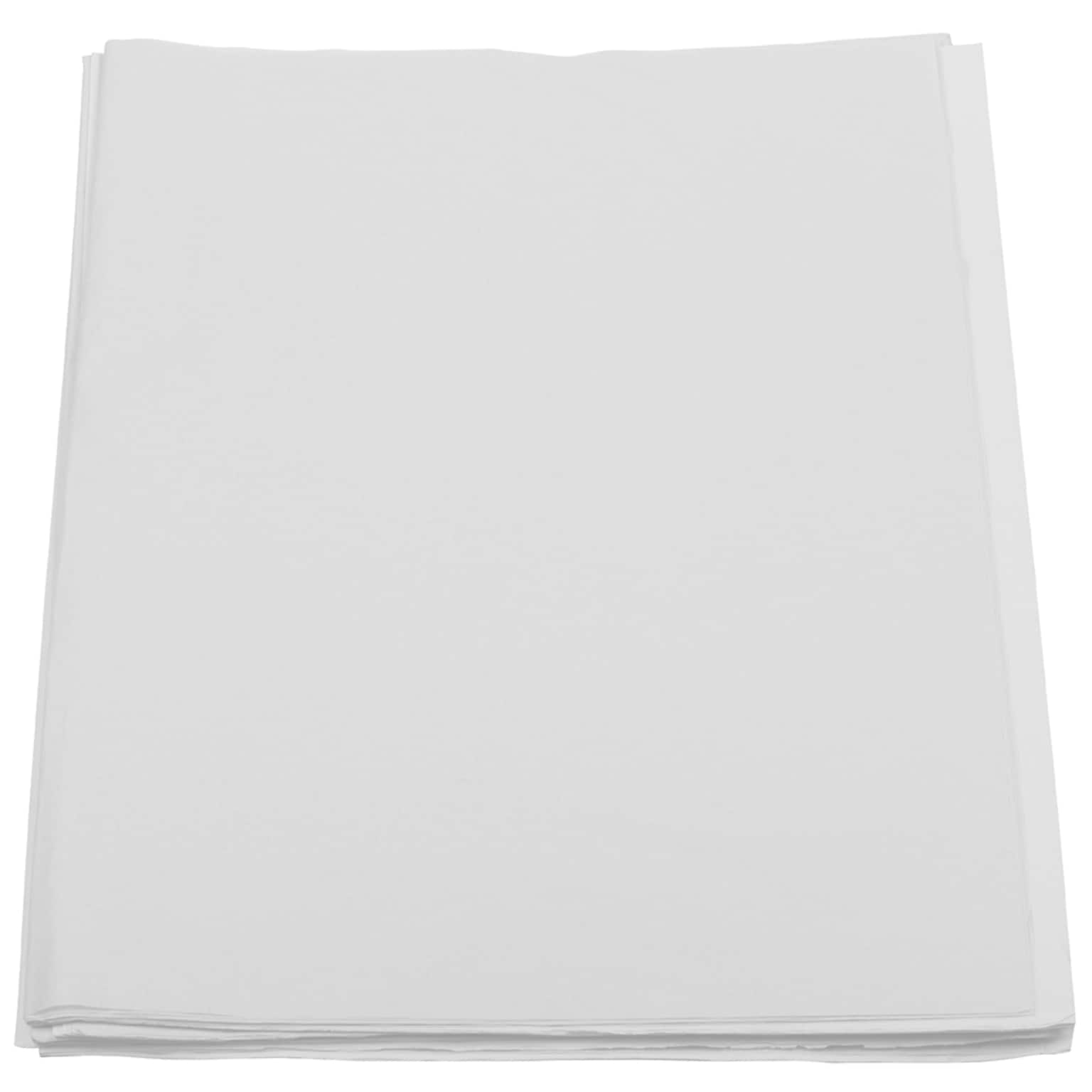 JAM Paper Tissue Paper, White, 480 Sheets/Pack (1152390)