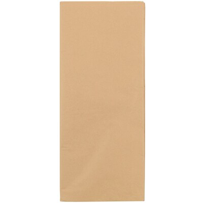 JAM Paper Tissue Paper, Tan Brown, 20 Sheets/Pack (1152350A)
