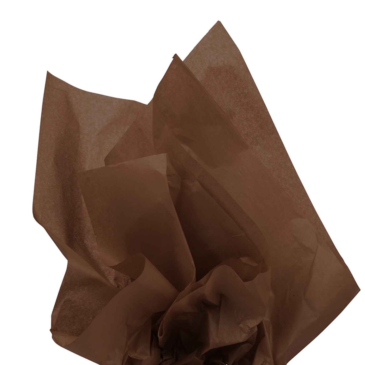 JAM Paper 20 x 26 Tissue Paper, Brown, 20 Sheets/pack (1152349A)