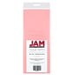 JAM PAPER Tissue Paper, Pink, 20 Sheets/Pack (1152360A)