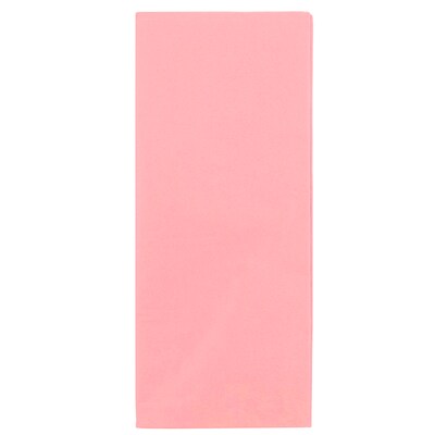JAM Paper 20" x 26" Tissue Paper, Pink, 20 Sheets/Pack (1152360A)