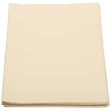 JAM PAPER Tissue Paper, Ivory, 480 Sheets/Ream