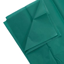 JAM PAPER Tissue Paper, Aqua Blue, 20 Sheets/pack (1157011A)