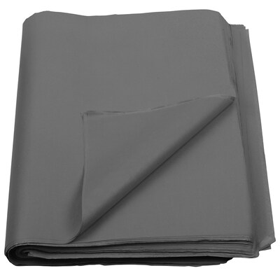 JAM Paper Tissue Paper, Gray, 480 Sheets/Pack (1152387)