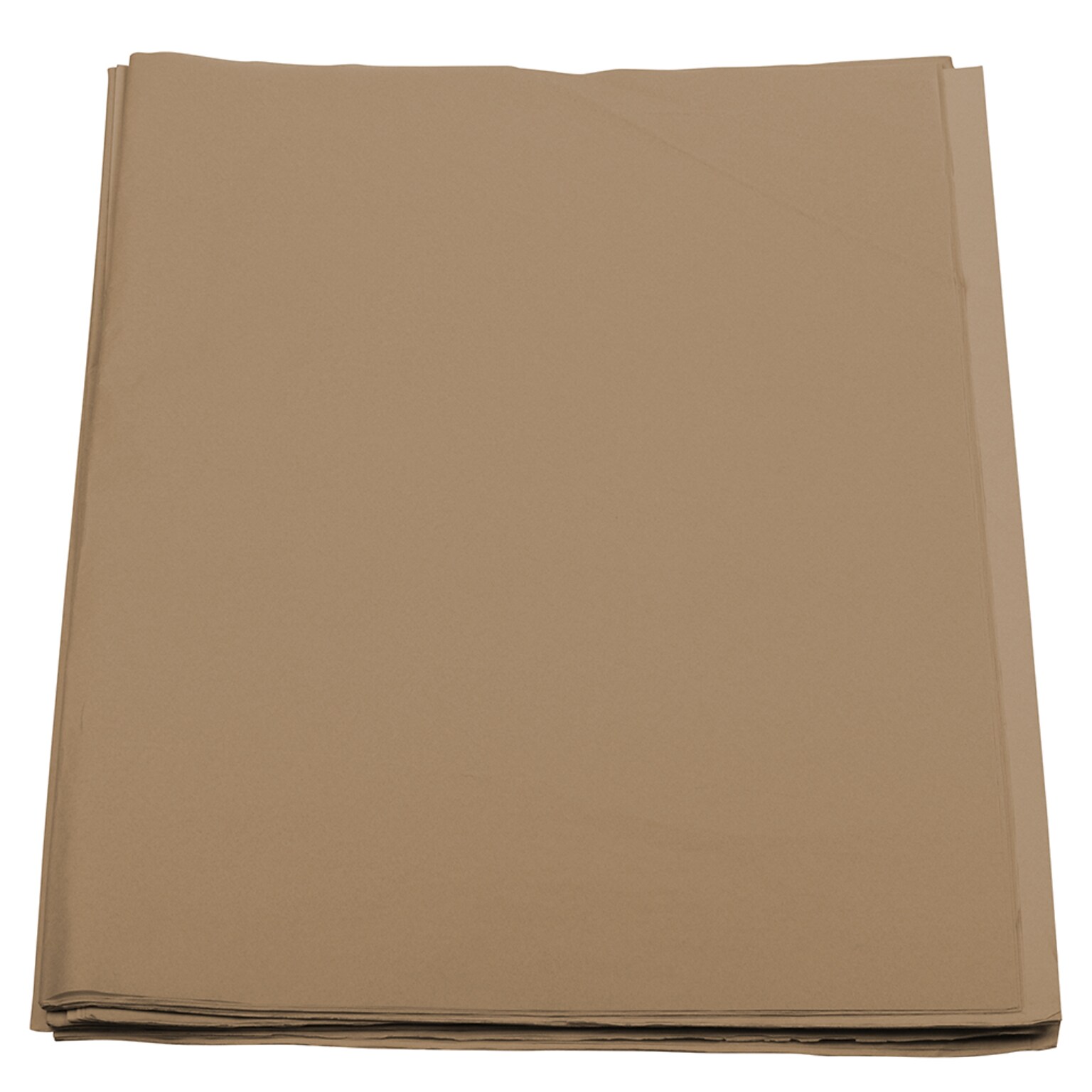 JAM Paper 20 x 26 Tissue Paper, Tan, 480 Sheets/Pack (1152381)