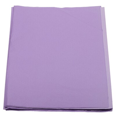 JAM Paper 20 x 26 Tissue Paper, Lilac Purple, 480 Sheets/Ream (1152389)