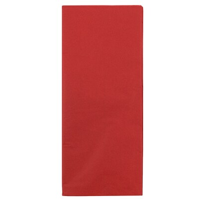 JAM Paper 20" x 26" Tissue Paper, Red, 20 Sheets/Pack (1152356A)
