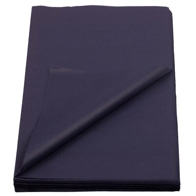 JAM Paper Tissue Paper, Navy Blue,480 Sheets/Pack (1152383)