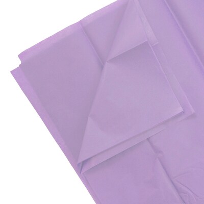 JAM PAPER Tissue Paper, Lilac Purple, 20 Sheets/pack