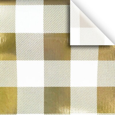 JAM PAPER Design Tissue Paper, Classy Plaid, 240 Sheats/Ream