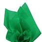 JAM PAPER Tissue Paper, Green, 20 Sheets/pack (1152352A)