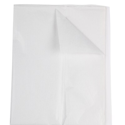 JAM Paper 20 x 26 Tissue Paper, White, 20 Sheets/Pack (11537395A)