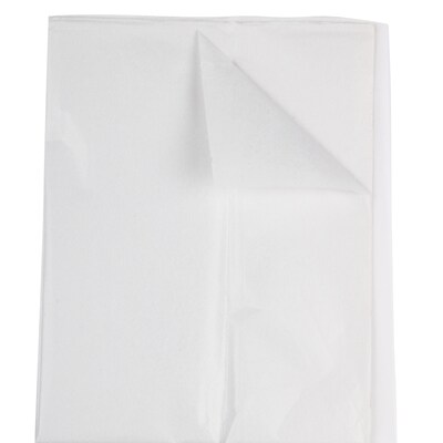 JAM PAPER Tissue Paper, White, 20 Sheets/Pack (11537395A)