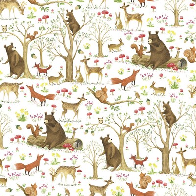 JAM PAPER Design Tissue Paper, Fairytale Forest, 240 Sheats/Ream