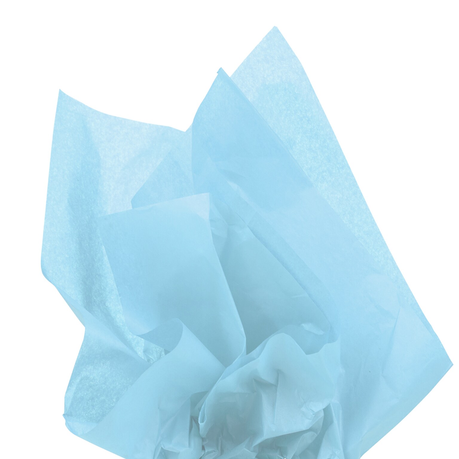 JAM PAPER Tissue Paper, Baby Blue, 20 Sheets/Pack (1152347A)