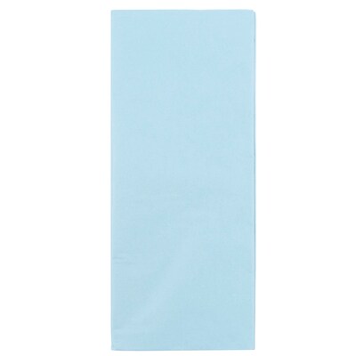 JAM PAPER Tissue Paper, Baby Blue, 20 Sheets/Pack (1152347A)