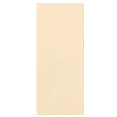JAM Paper 20" x 26" Tissue Paper, Ivory, 20 Sheets/Pack (1155677A)