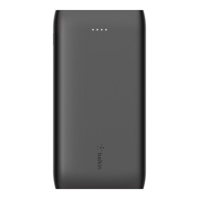 Belkin BOOST CHARGE USB-C PD Power Bank, 18W, 10,000 mAh + USB-C Cable, Black