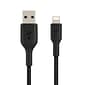 Belkin Lightning to USB-A Boost Charge Braided Cable, 6.6', MFi-Certified,  Black