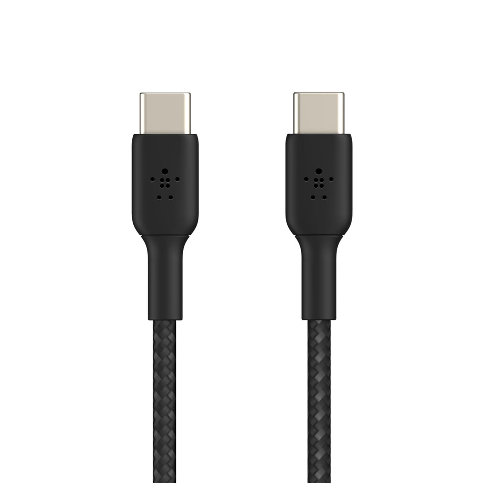 Belkin BOOST CHARGE Braided USB-C to USB-C Cable, 1m / 3.3 ft., Black