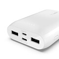 Belkin BOOST CHARGE Power Multi-Port Bank, 10,000 mAh, White (F8J267btWHT)