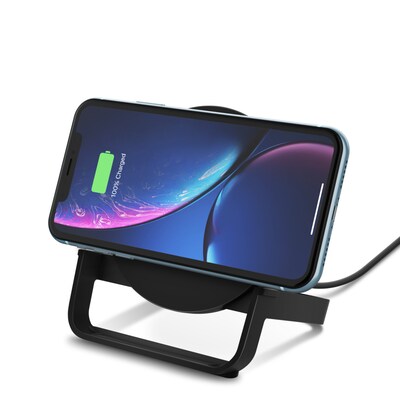 Belkin BOOST CHARGE Wireless Charging Stand, 10W, Black