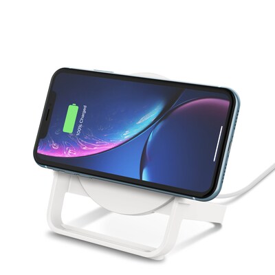 Belkin BOOST CHARGE Wireless Charging Stand, 10W, White