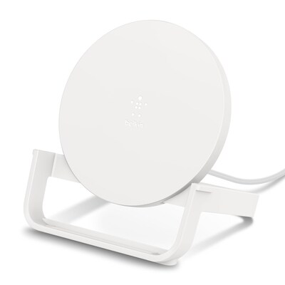 Belkin BOOST CHARGE Wireless Charging Stand, 10W, White